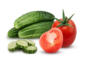 خواص خیار و گوجه